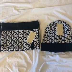 Michael Kors Hat & Scarf Set NWT